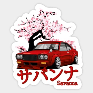 Mazda Rx-3 Savanna Sticker